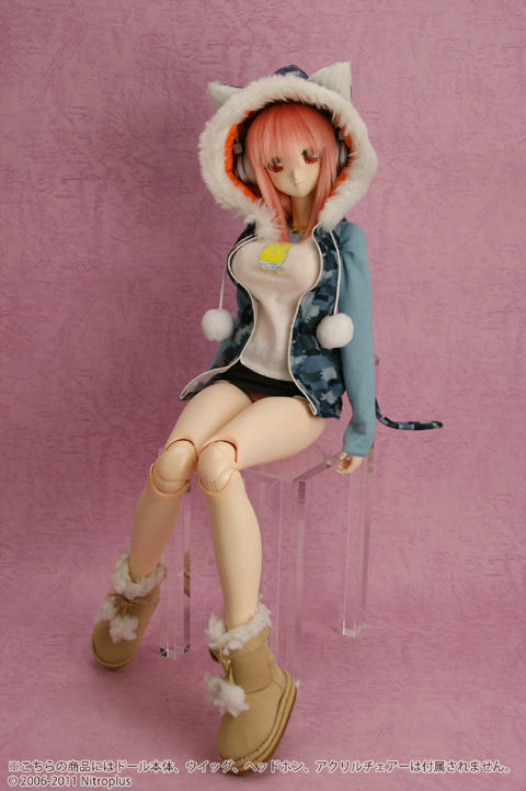 SoniComi (Super Sonico) - Sonico - VMF50 - Tiger Parka set (Azone, Obitsu Plastic Manufacturing, Yamato) photo 4