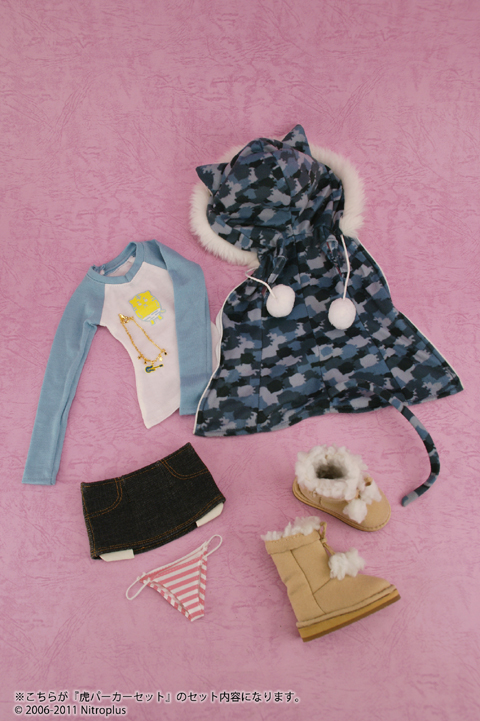 SoniComi (Super Sonico) - Sonico - VMF50 - Tiger Parka set (Azone, Obitsu Plastic Manufacturing, Yamato) photo 9