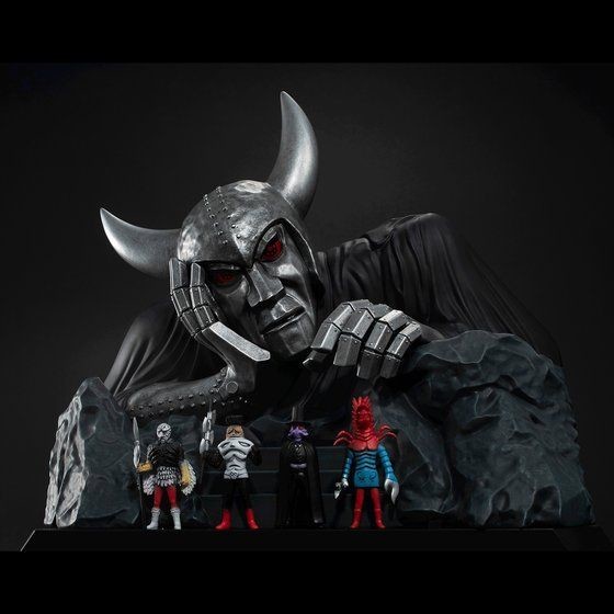 Kamen Rider X - Gama Goemon - Genghis Khan-Condor - Kabutomushi Lupin - King Dark - Scorpion Geronimo - UA Monsters (MegaHouse) photo 6
