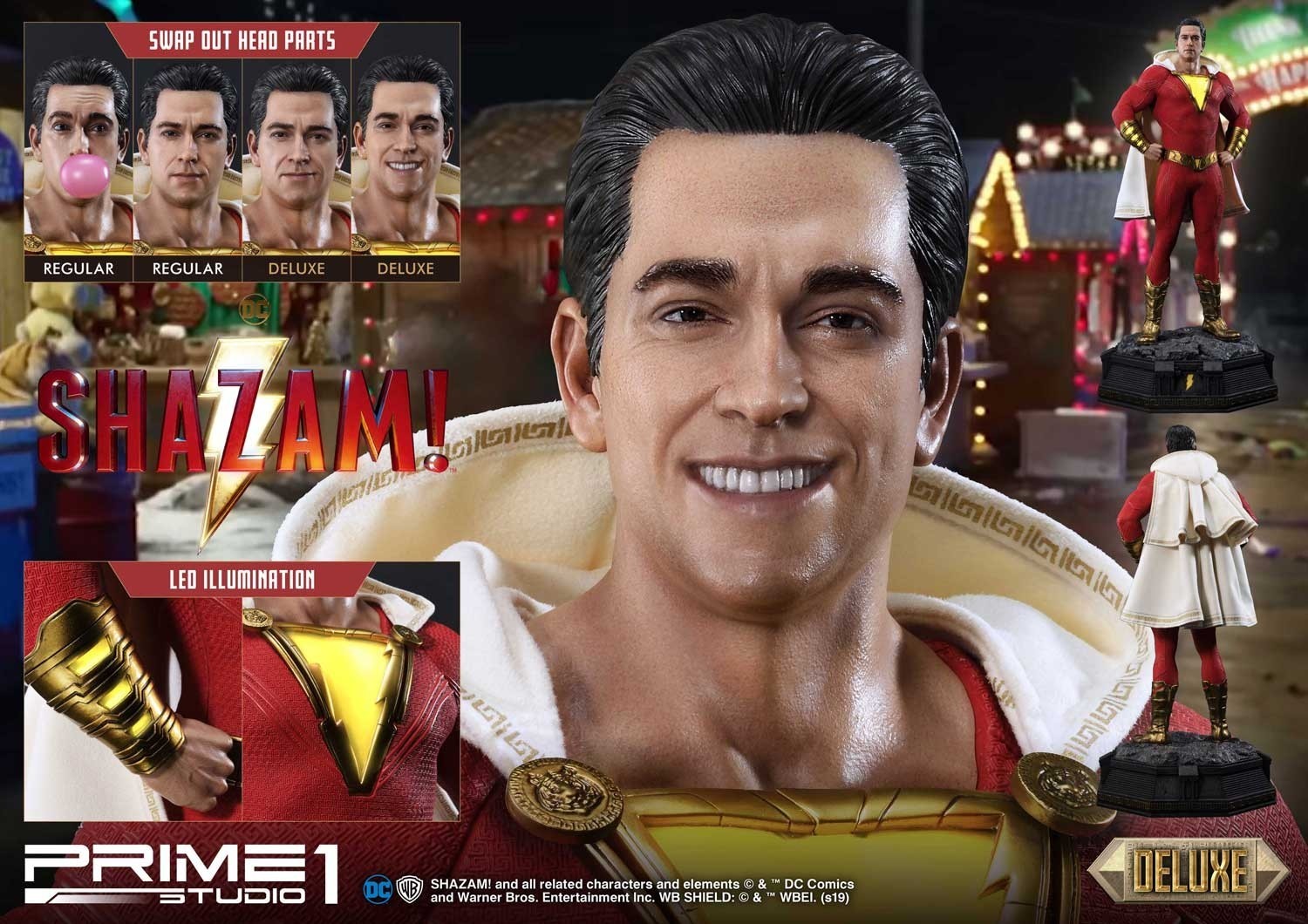 Shazam! - Captain Marvel - Museum Masterline Series (MMSZ-01DX) - 1/3 - DX Version (Prime 1 Studio) photo 4
