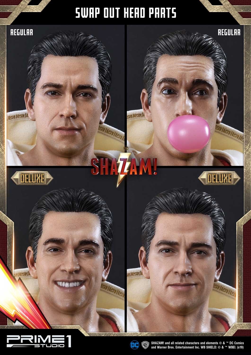Shazam! - Captain Marvel - Museum Masterline Series (MMSZ-01DX) - 1/3 - DX Version (Prime 1 Studio) photo 13