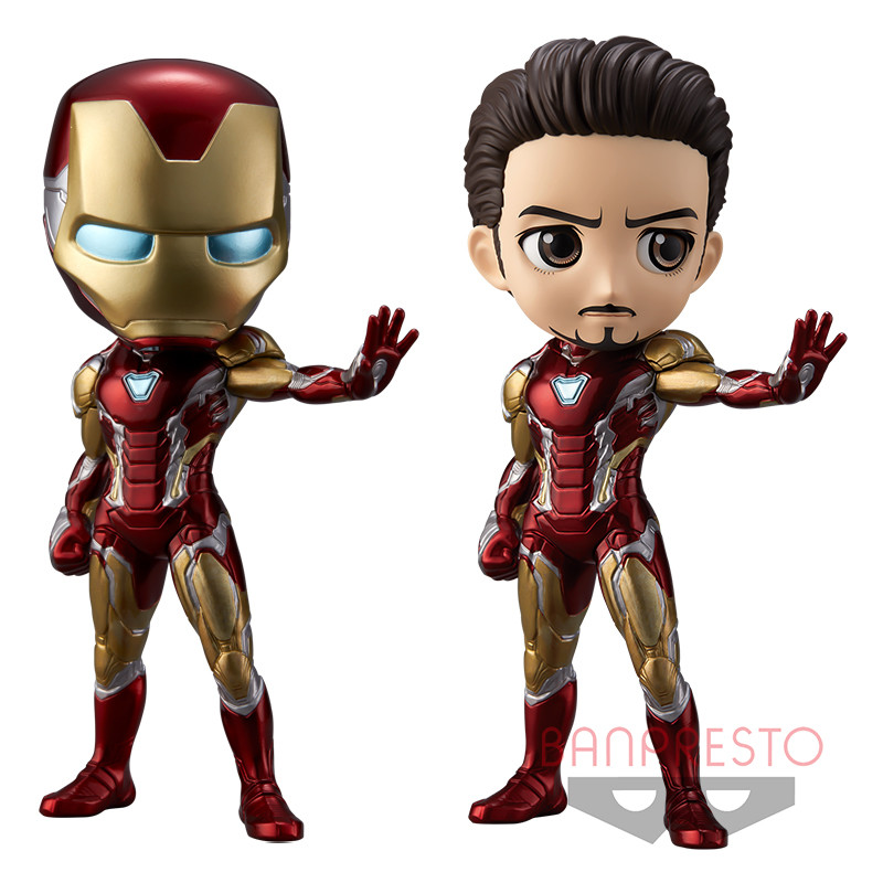 Avengers: Endgame - Iron Man Mark 85 - Tony Stark - Q Posket - Q Posket Marvel (Banpresto)