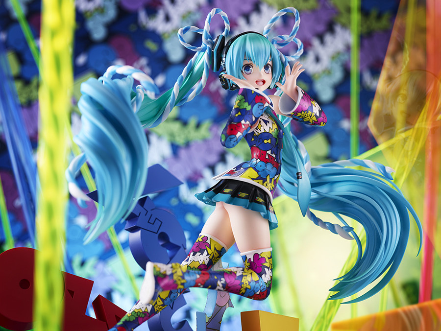 Vocaloid - Hatsune Miku - 1/8 - Miku Expo 5th Anniversary Ver., Lucky☆Orb: Uta X Kasoku Ver. (Good Smile Company) photo 9
