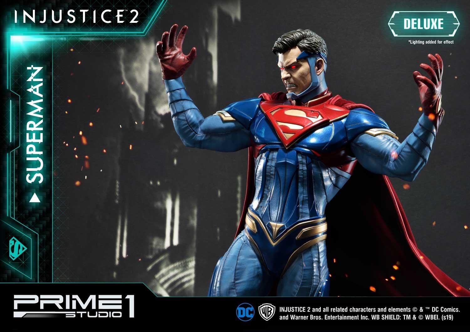 Injustice 2 - Superman - Premium Masterline  (PMDCIJ-03DX) - 1/4 - DX Version (Prime 1 Studio) photo 6