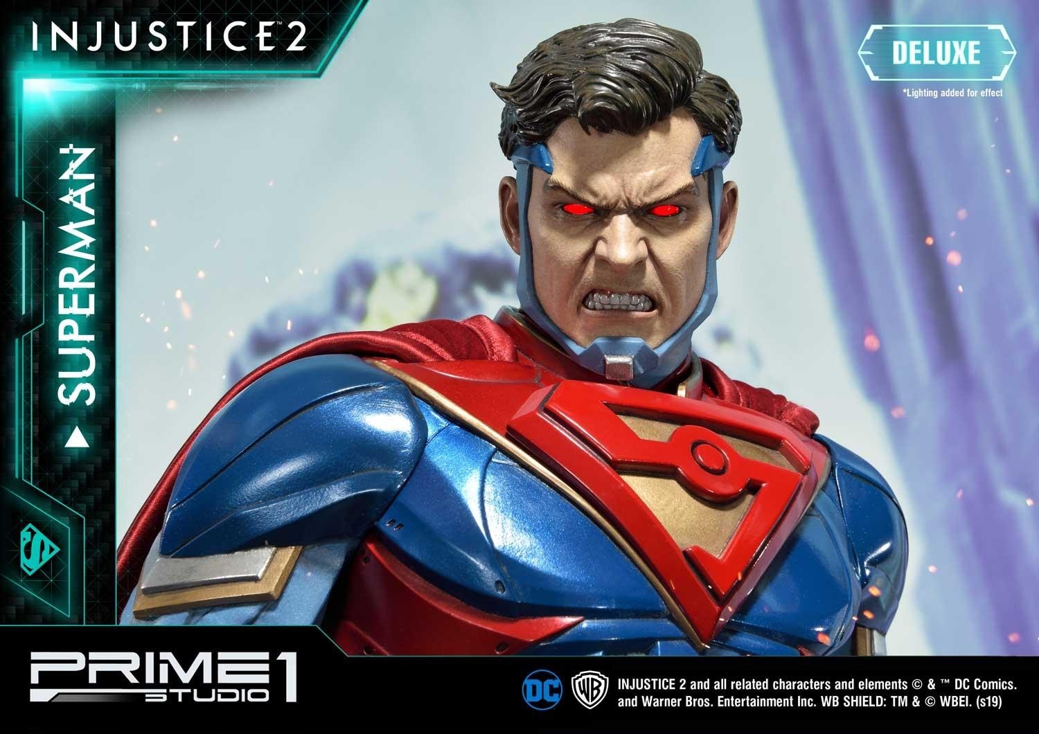 Injustice 2 - Superman - Premium Masterline  (PMDCIJ-03DX) - 1/4 - DX Version (Prime 1 Studio) photo 10