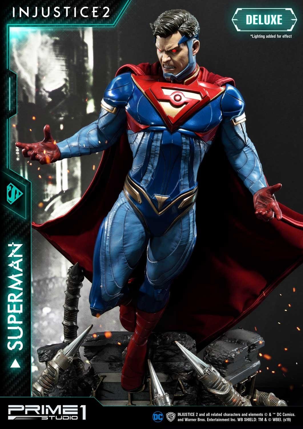 Injustice 2 - Superman - Premium Masterline  (PMDCIJ-03DX) - 1/4 - DX Version (Prime 1 Studio) photo 16