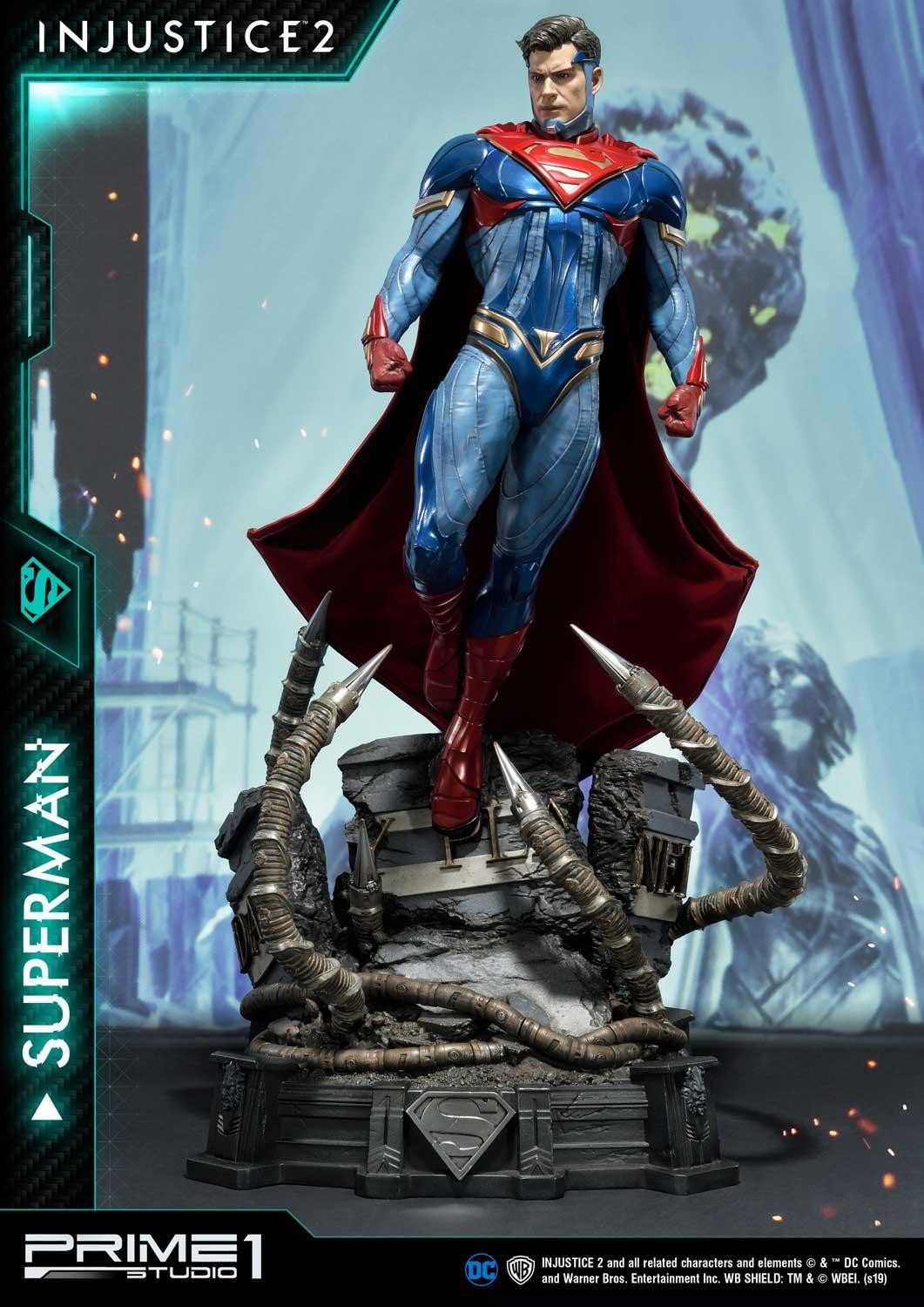 Injustice 2 - Superman - Premium Masterline  (PMDCIJ-03DX) - 1/4 - DX Version (Prime 1 Studio) photo 24