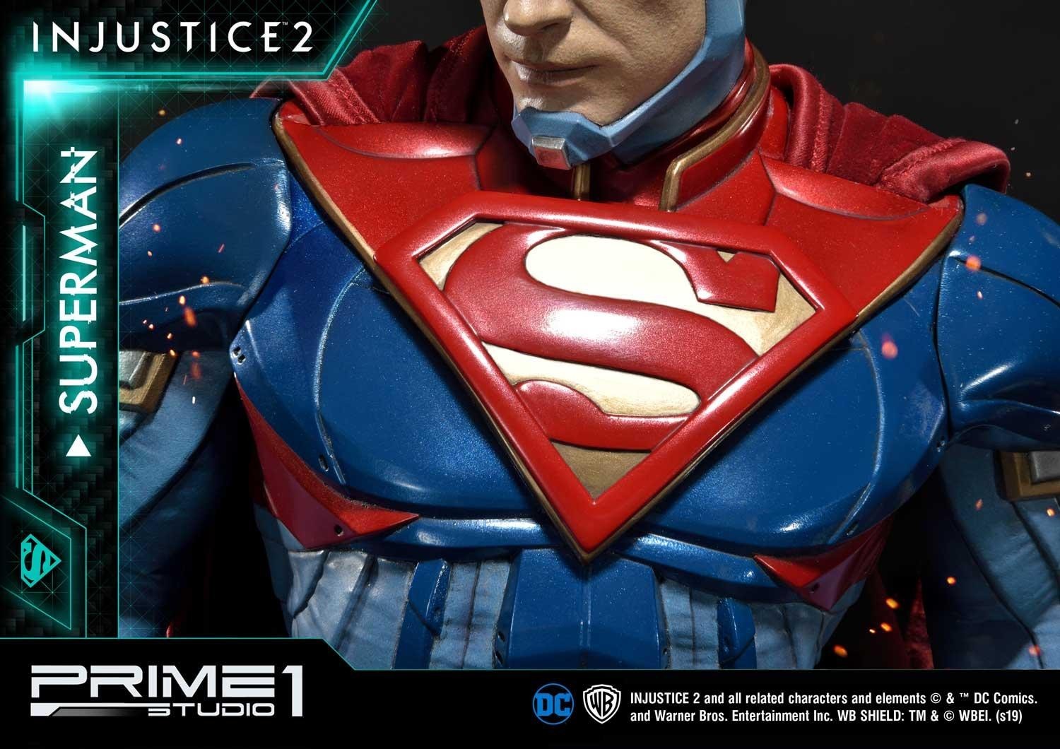 Injustice 2 - Superman - Premium Masterline  (PMDCIJ-03DX) - 1/4 - DX Version (Prime 1 Studio) photo 28