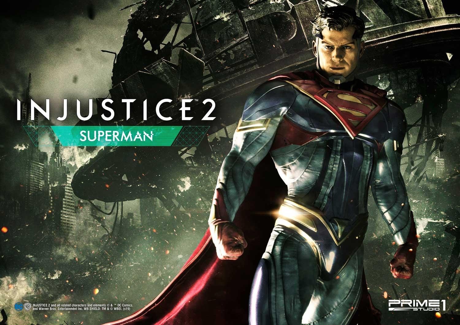 Injustice 2 - Superman - Premium Masterline  (PMDCIJ-03DX) - 1/4 - DX Version (Prime 1 Studio) photo 32
