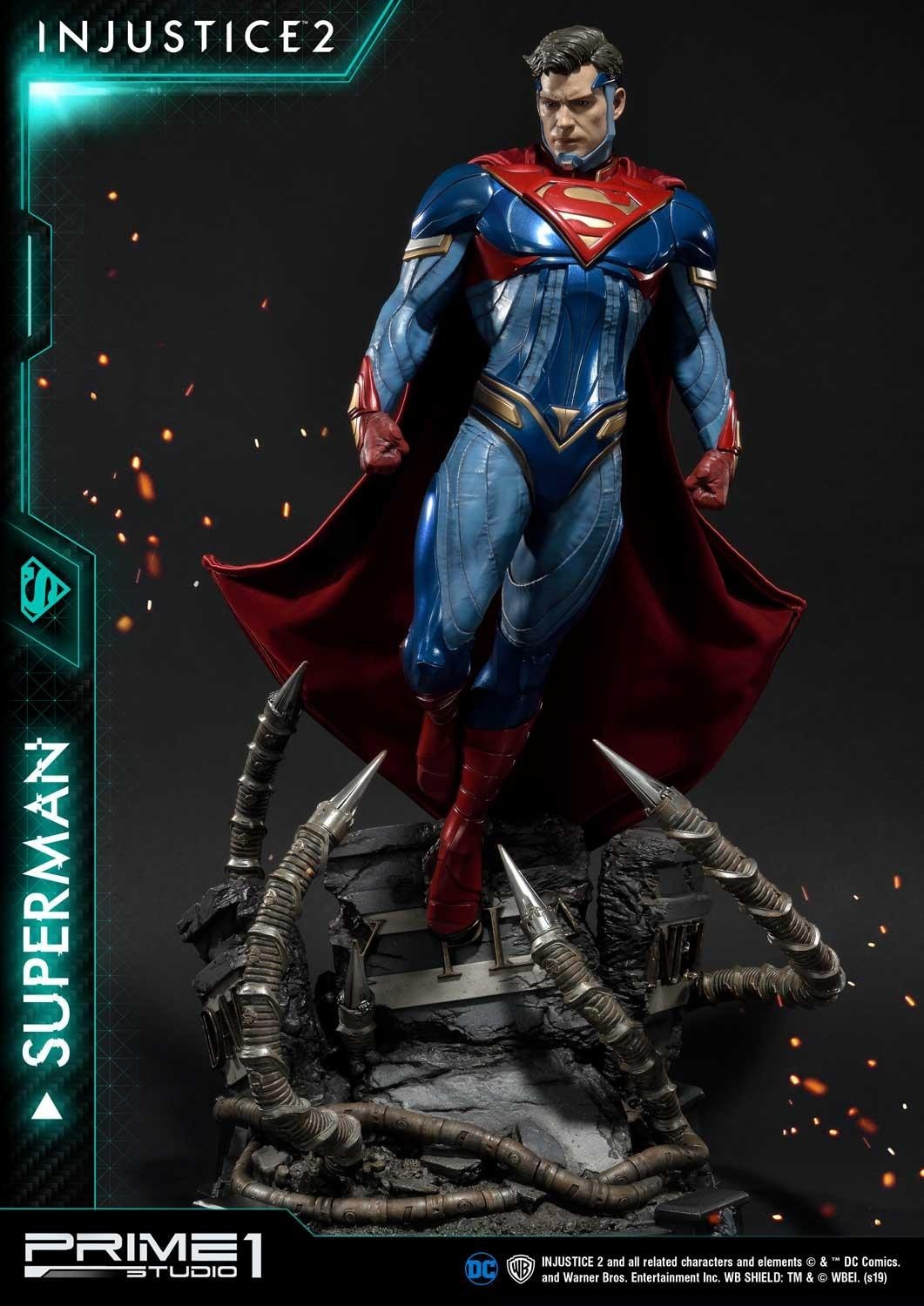 Injustice 2 - Superman - Premium Masterline  (PMDCIJ-03DX) - 1/4 - DX Version (Prime 1 Studio) photo 34