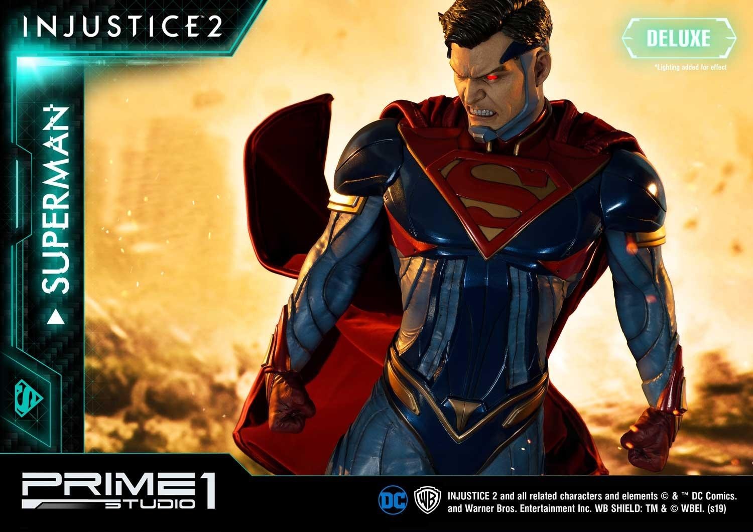 Injustice 2 - Superman - Premium Masterline  (PMDCIJ-03DX) - 1/4 - DX Version (Prime 1 Studio) photo 44