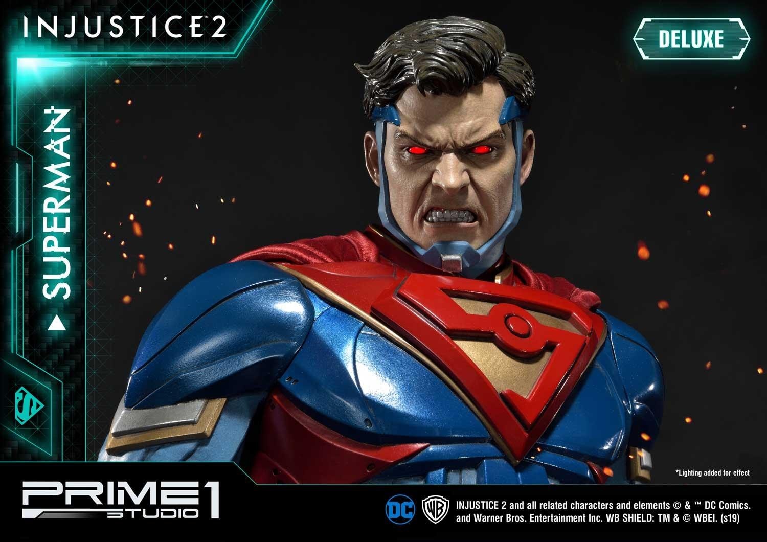 Injustice 2 - Superman - Premium Masterline  (PMDCIJ-03DX) - 1/4 - DX Version (Prime 1 Studio) photo 46