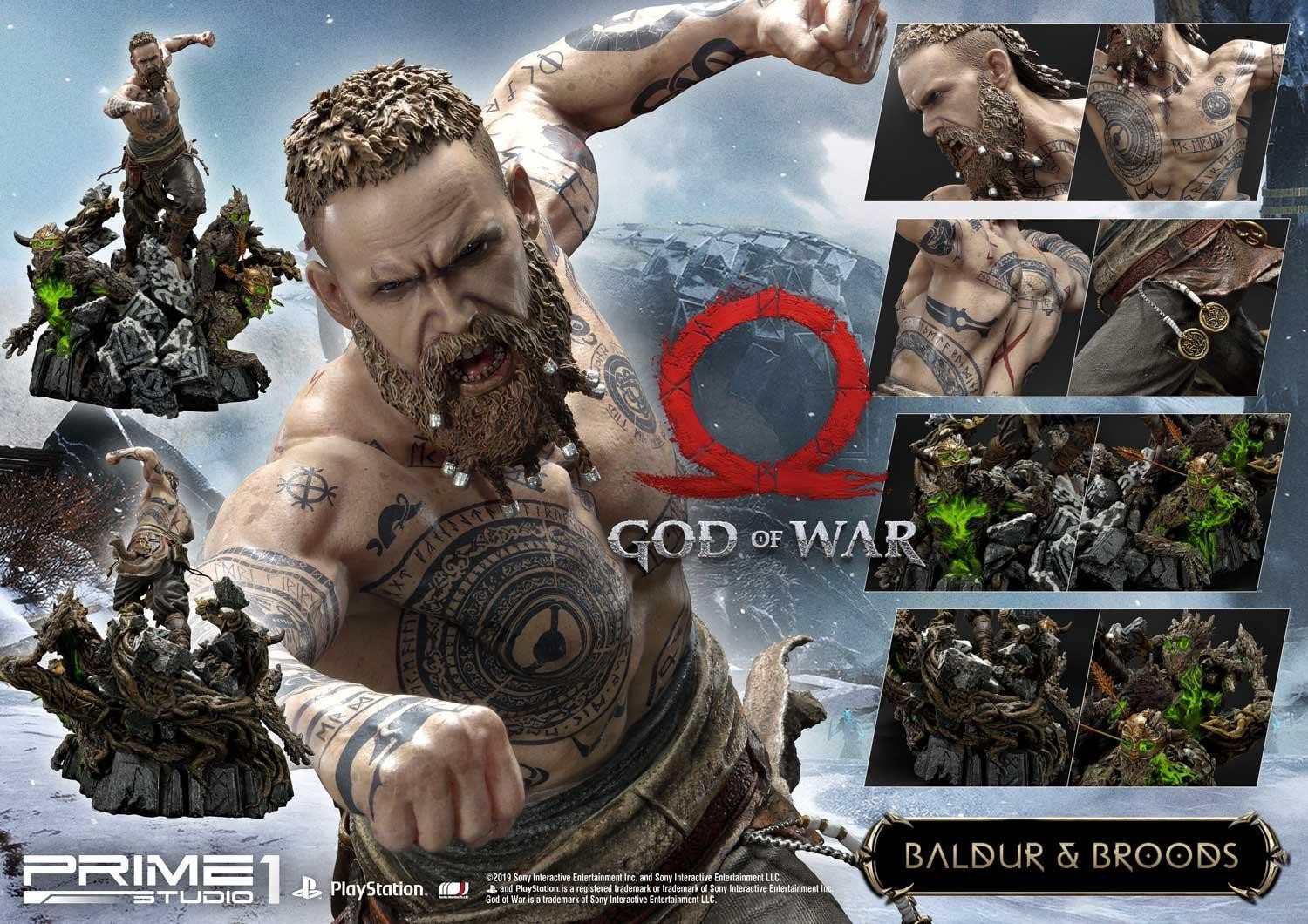 God of War (2018) - Baldur - Brood - Ultimate Premium Masterline (UPMGOW-01) - 1/4 (Prime 1 Studio) photo 4
