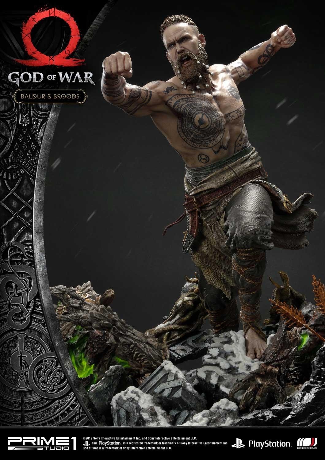 God of War (2018) - Baldur - Brood - Ultimate Premium Masterline (UPMGOW-01) - 1/4 (Prime 1 Studio) photo 12