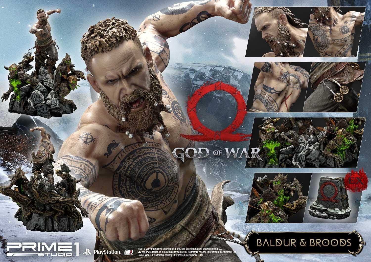 God of War (2018) - Baldur - Brood - Ultimate Premium Masterline (UPMGOW-01) - 1/4 (Prime 1 Studio) photo 35