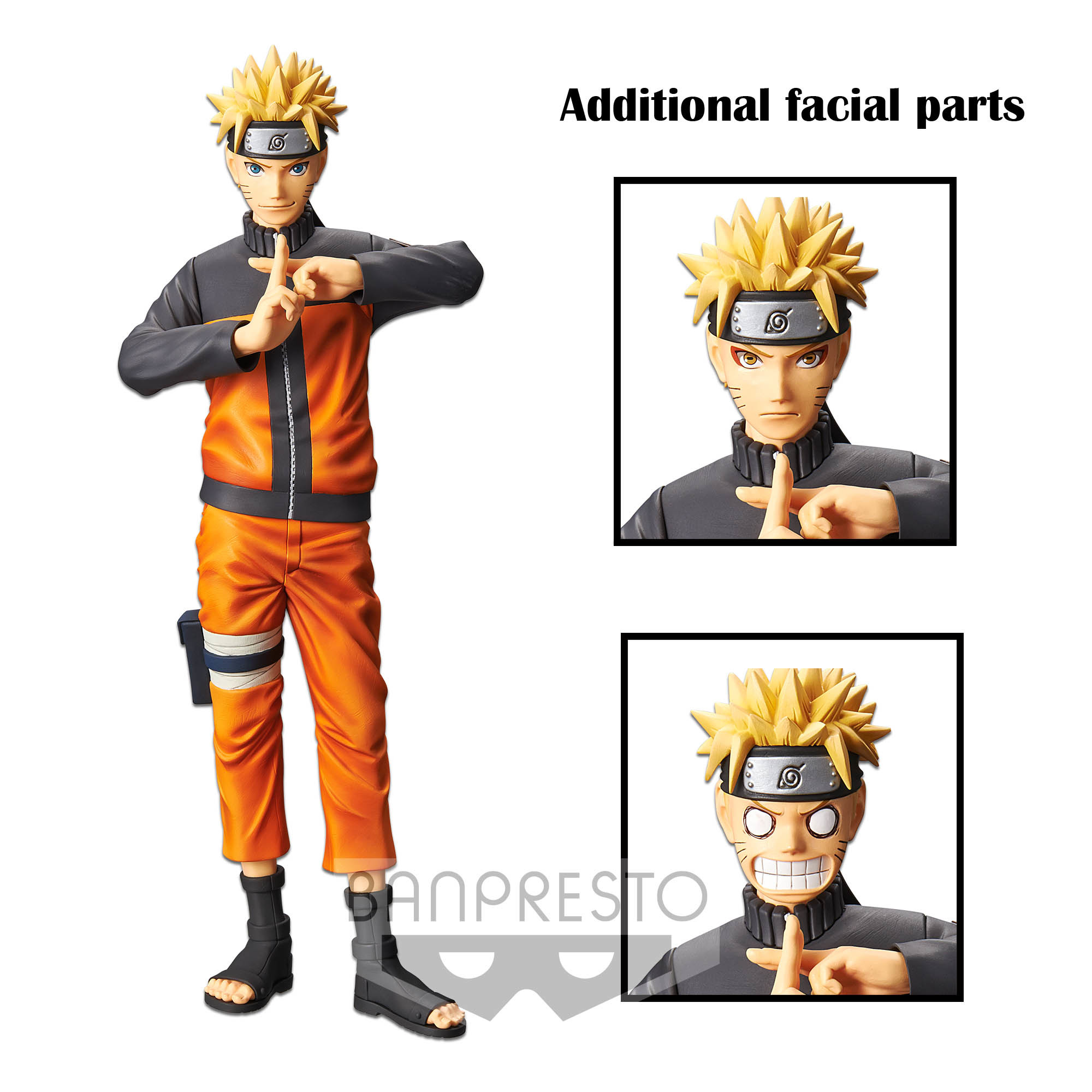 Naruto Shippuuden - Uzumaki Naruto - Grandista -Shinobi Relations- - Grandista Nero (Bandai Spirits)