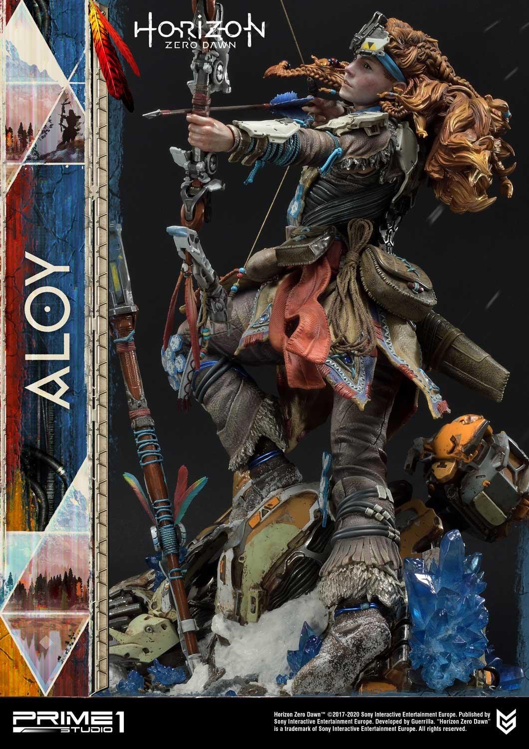 Horizon Zero Dawn - Aloy - Ultimate Premium Masterline  (UPMHZD-01EX) - 1/4 - Shield-Weaver Armor Set, EX Version (Prime 1 Studio) photo 12