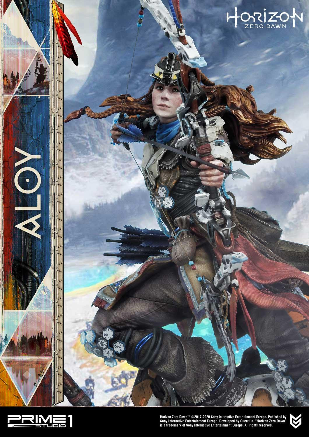 Horizon Zero Dawn - Aloy - Ultimate Premium Masterline  (UPMHZD-01EX) - 1/4 - Shield-Weaver Armor Set, EX Version (Prime 1 Studio) photo 14