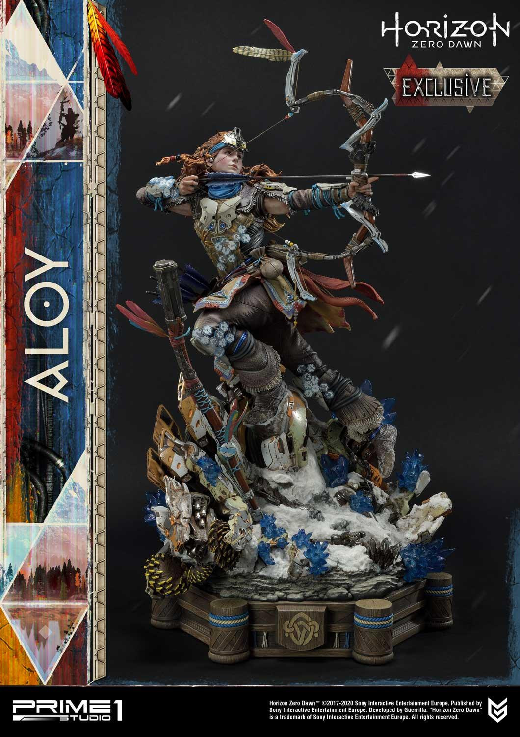 Horizon Zero Dawn - Aloy - Ultimate Premium Masterline  (UPMHZD-01EX) - 1/4 - Shield-Weaver Armor Set, EX Version (Prime 1 Studio) photo 38