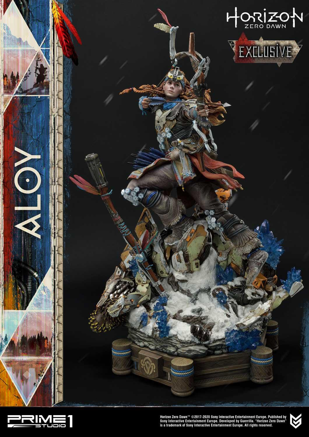 Horizon Zero Dawn - Aloy - Ultimate Premium Masterline  (UPMHZD-01EX) - 1/4 - Shield-Weaver Armor Set, EX Version (Prime 1 Studio) photo 40