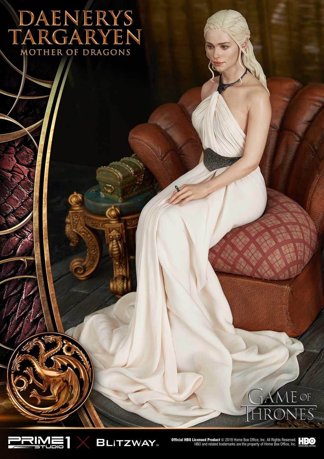 Game of Thrones - Daenerys Targaryen - Drogon - Rhaegal - Viserion - Ultimate Premium Masterline  (UPMGOT-01) - 1/4 (Blitzway, Hive, Prime 1 Studio) photo 2