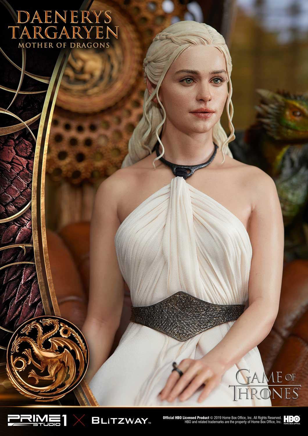 Game of Thrones - Daenerys Targaryen - Drogon - Rhaegal - Viserion - Ultimate Premium Masterline  (UPMGOT-01) - 1/4 (Blitzway, Hive, Prime 1 Studio) photo 12