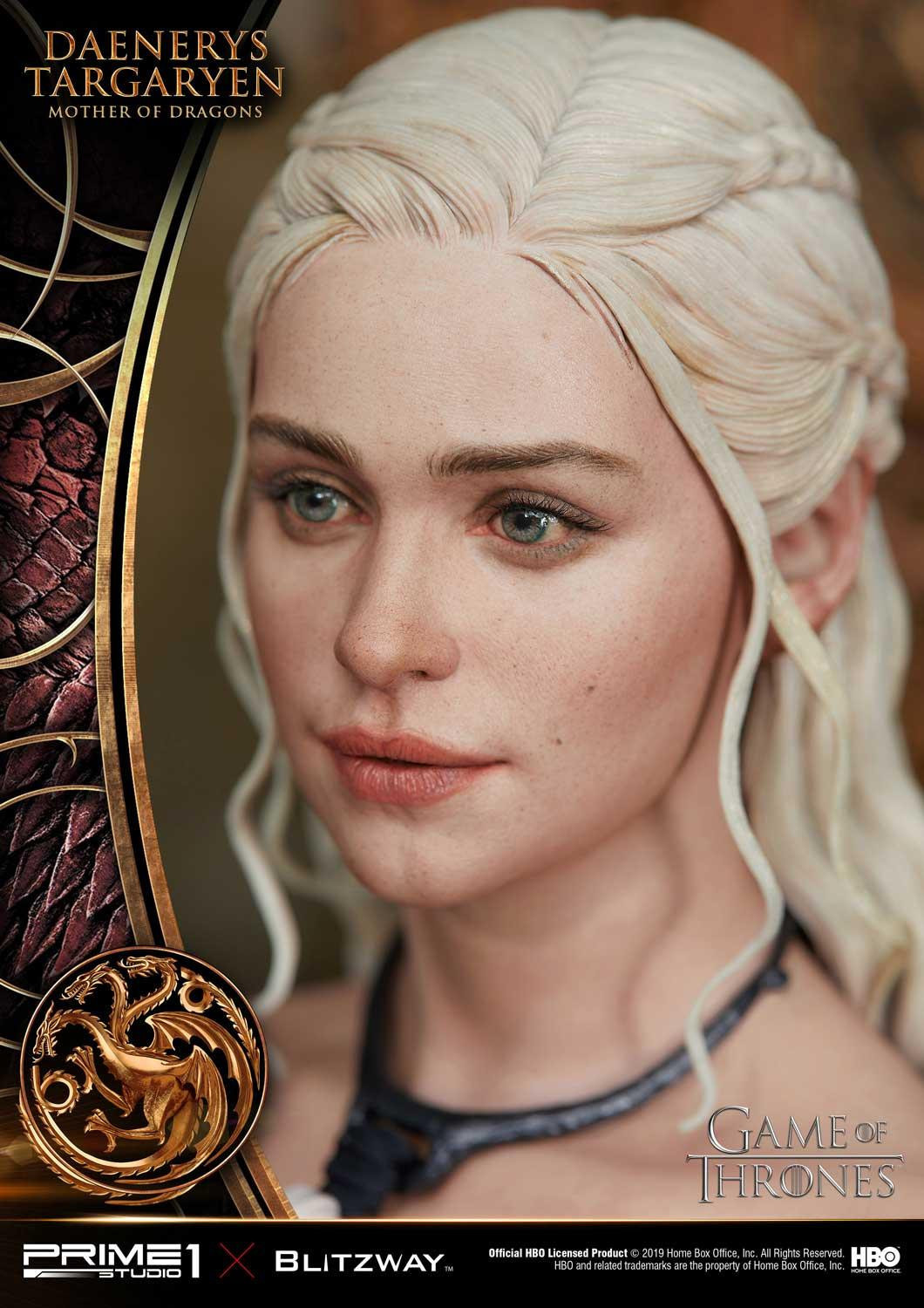 Game of Thrones - Daenerys Targaryen - Drogon - Rhaegal - Viserion - Ultimate Premium Masterline  (UPMGOT-01) - 1/4 (Blitzway, Hive, Prime 1 Studio) photo 13