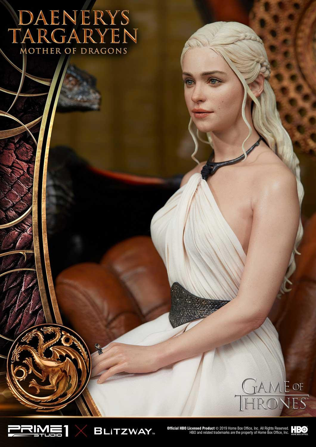 Game of Thrones - Daenerys Targaryen - Drogon - Rhaegal - Viserion - Ultimate Premium Masterline  (UPMGOT-01) - 1/4 (Blitzway, Hive, Prime 1 Studio) photo 14