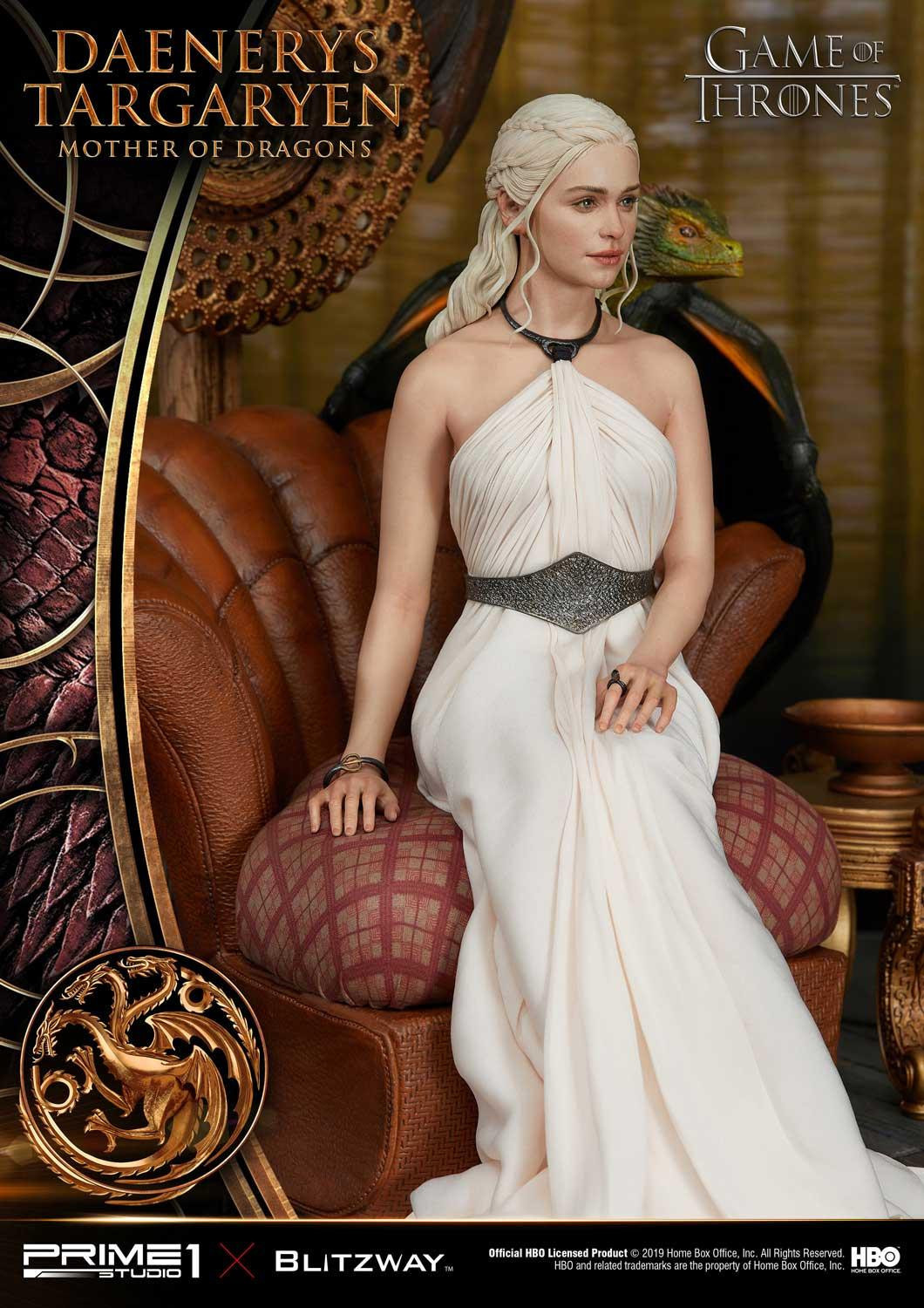 Game of Thrones - Daenerys Targaryen - Drogon - Rhaegal - Viserion - Ultimate Premium Masterline  (UPMGOT-01) - 1/4 (Blitzway, Hive, Prime 1 Studio) photo 15
