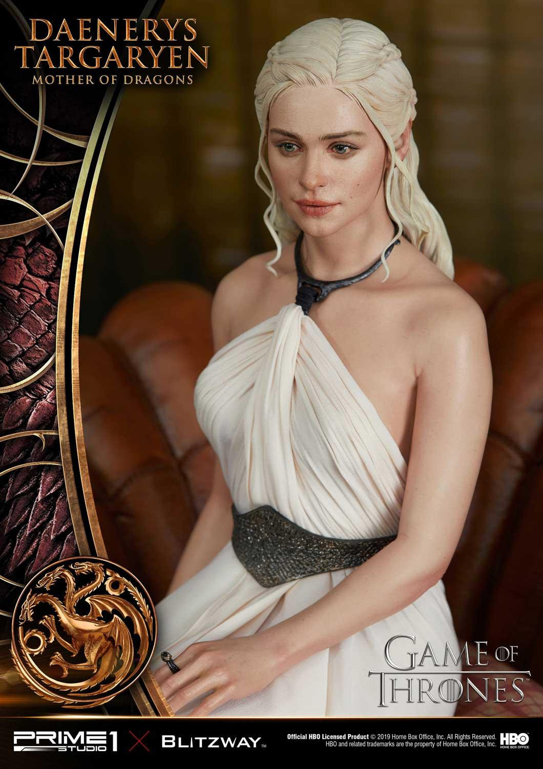 Game of Thrones - Daenerys Targaryen - Drogon - Rhaegal - Viserion - Ultimate Premium Masterline  (UPMGOT-01) - 1/4 (Blitzway, Hive, Prime 1 Studio) photo 16