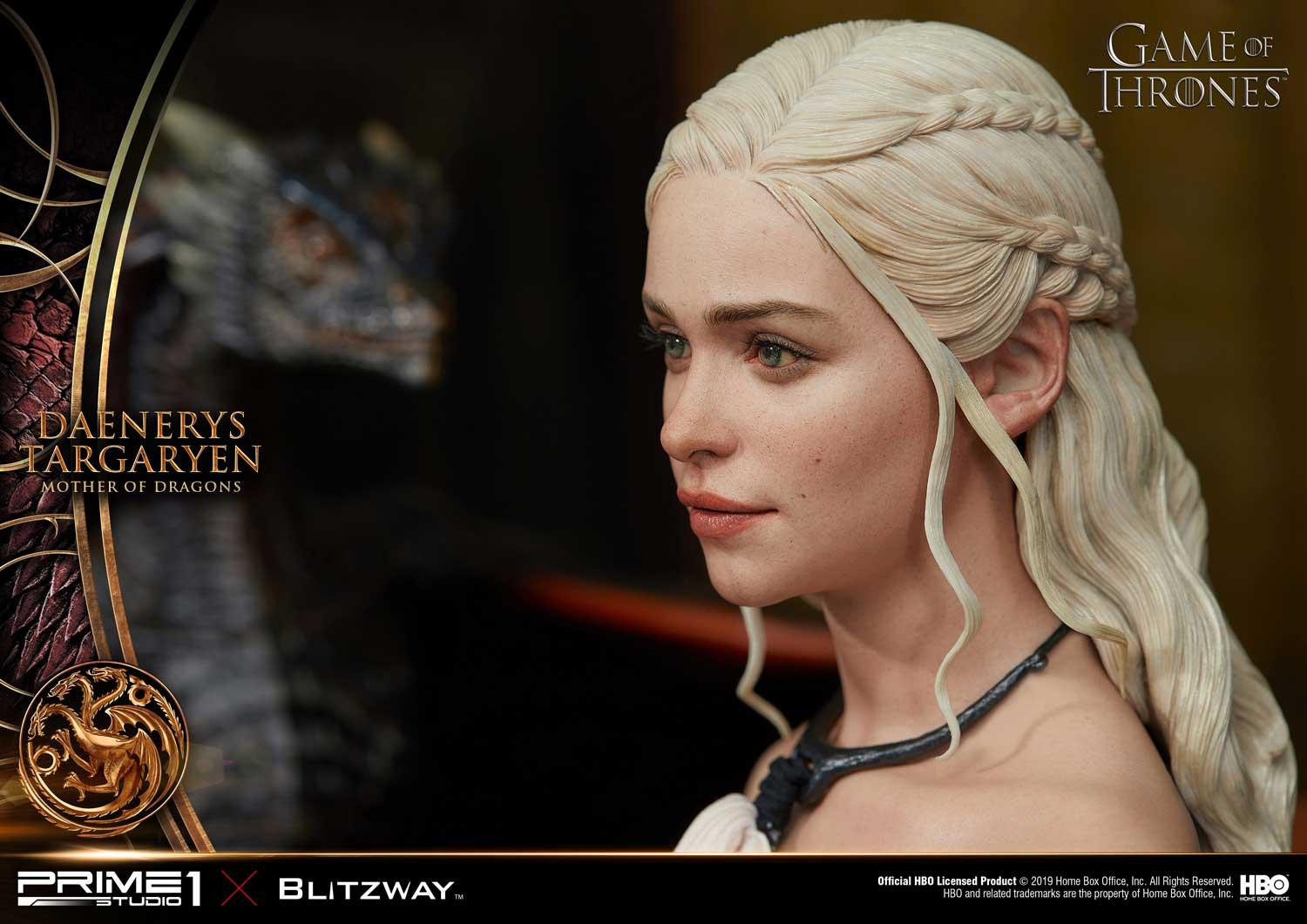 Game of Thrones - Daenerys Targaryen - Drogon - Rhaegal - Viserion - Ultimate Premium Masterline  (UPMGOT-01) - 1/4 (Blitzway, Hive, Prime 1 Studio) photo 20