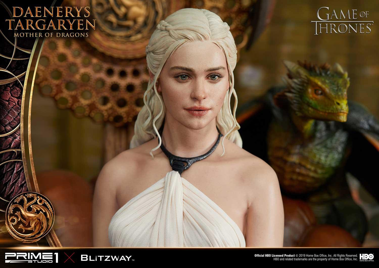 Game of Thrones - Daenerys Targaryen - Drogon - Rhaegal - Viserion - Ultimate Premium Masterline  (UPMGOT-01) - 1/4 (Blitzway, Hive, Prime 1 Studio) photo 24