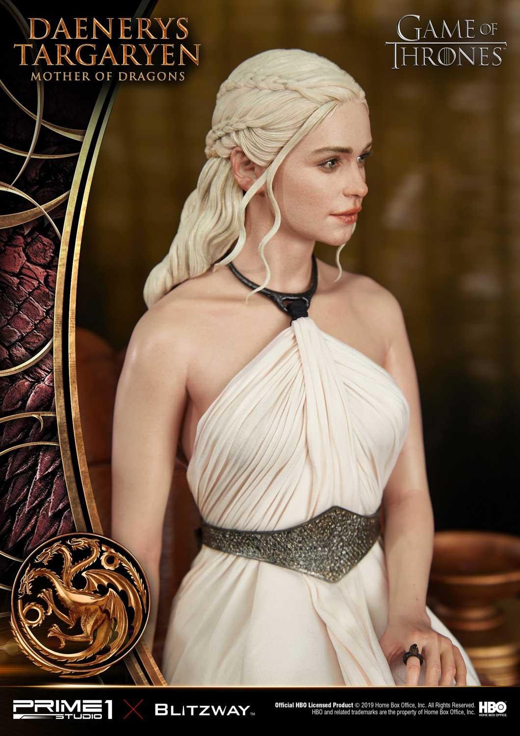 Game of Thrones - Daenerys Targaryen - Drogon - Rhaegal - Viserion - Ultimate Premium Masterline  (UPMGOT-01) - 1/4 (Blitzway, Hive, Prime 1 Studio) photo 29