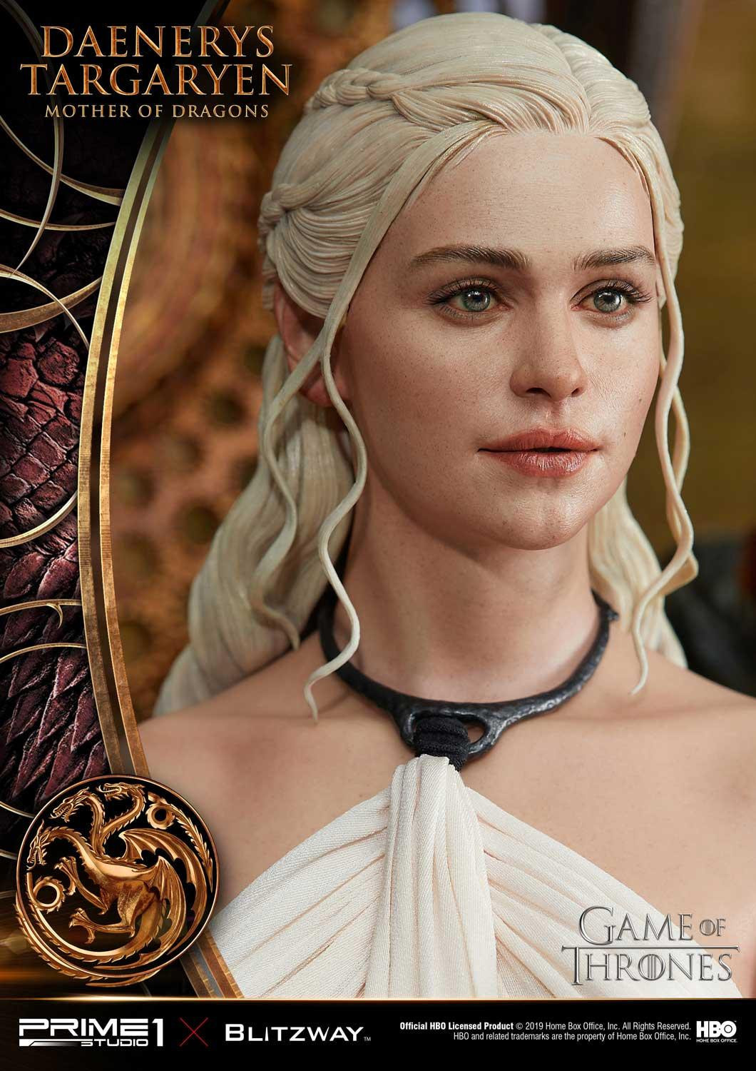 Game of Thrones - Daenerys Targaryen - Drogon - Rhaegal - Viserion - Ultimate Premium Masterline  (UPMGOT-01) - 1/4 (Blitzway, Hive, Prime 1 Studio) photo 33