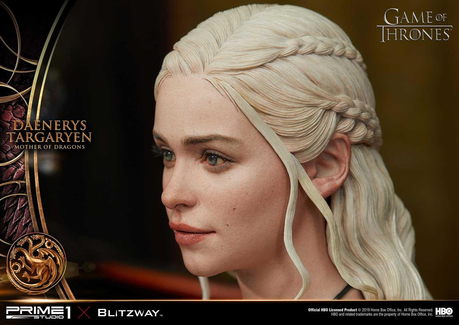 Game of Thrones - Daenerys Targaryen - Drogon - Rhaegal - Viserion - Ultimate Premium Masterline  (UPMGOT-01) - 1/4 (Blitzway, Hive, Prime 1 Studio) photo 41