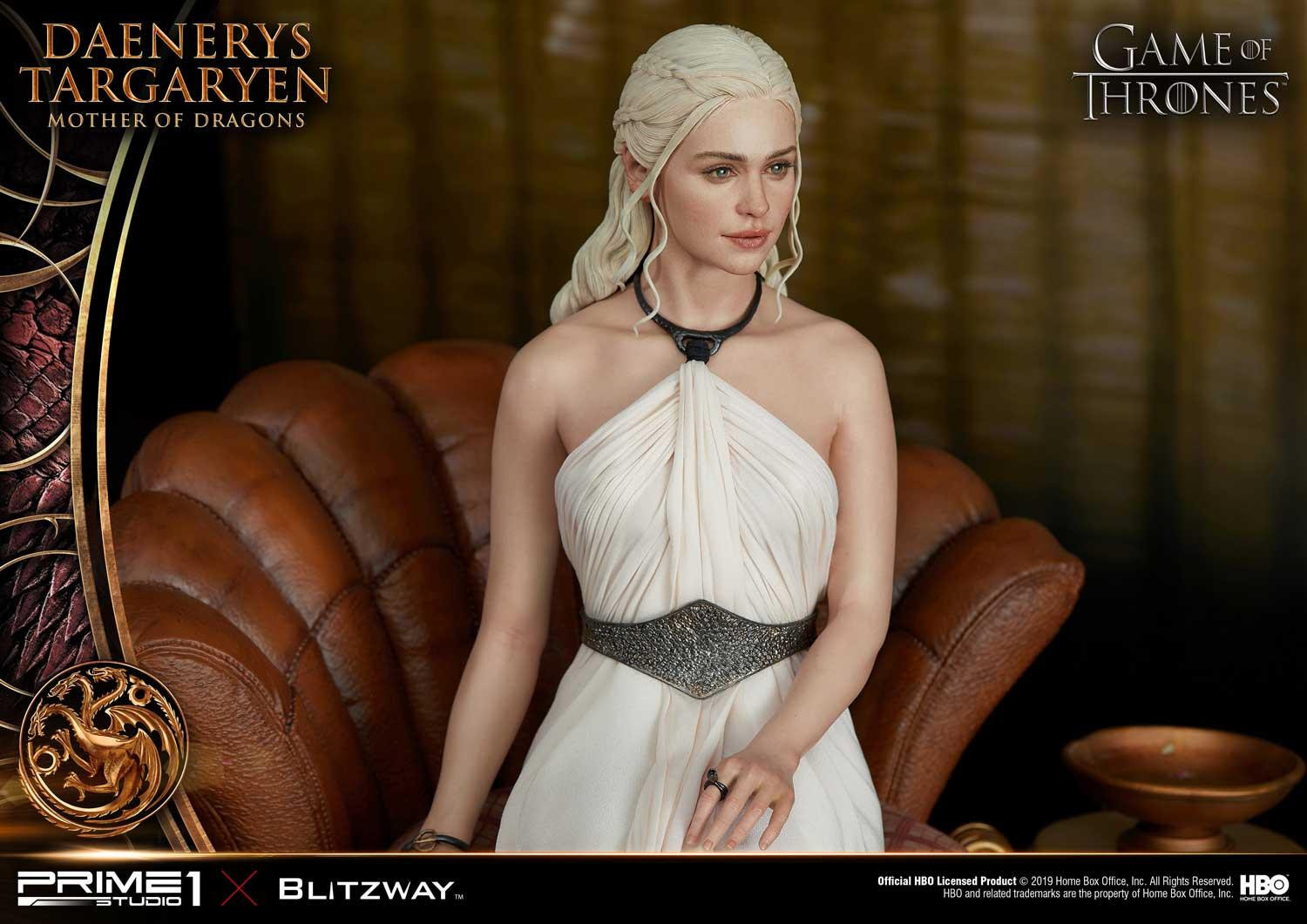 Game of Thrones - Daenerys Targaryen - Drogon - Rhaegal - Viserion - Ultimate Premium Masterline  (UPMGOT-01) - 1/4 (Blitzway, Hive, Prime 1 Studio) photo 45