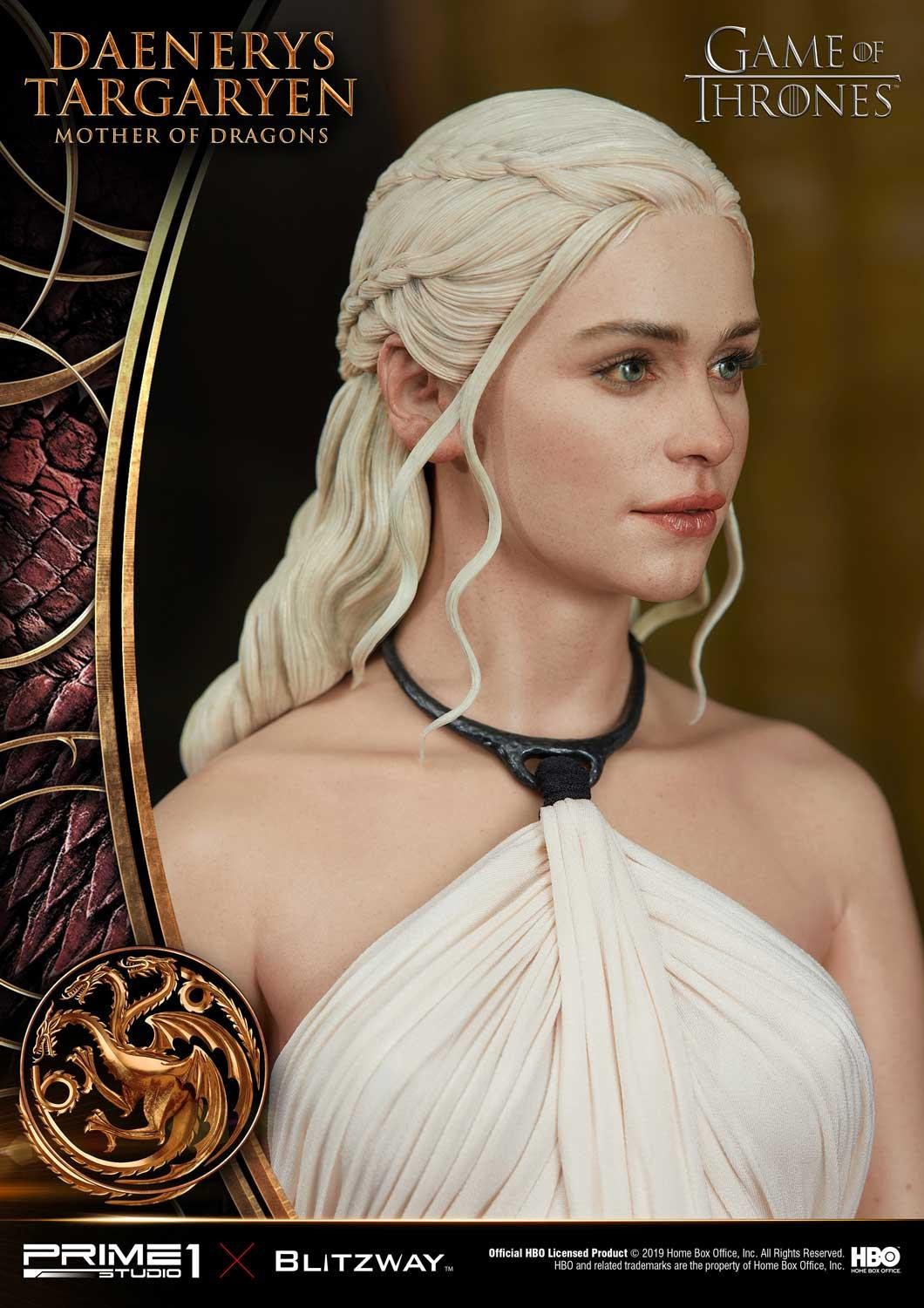 Game of Thrones - Daenerys Targaryen - Drogon - Rhaegal - Viserion - Ultimate Premium Masterline  (UPMGOT-01) - 1/4 (Blitzway, Hive, Prime 1 Studio) photo 49