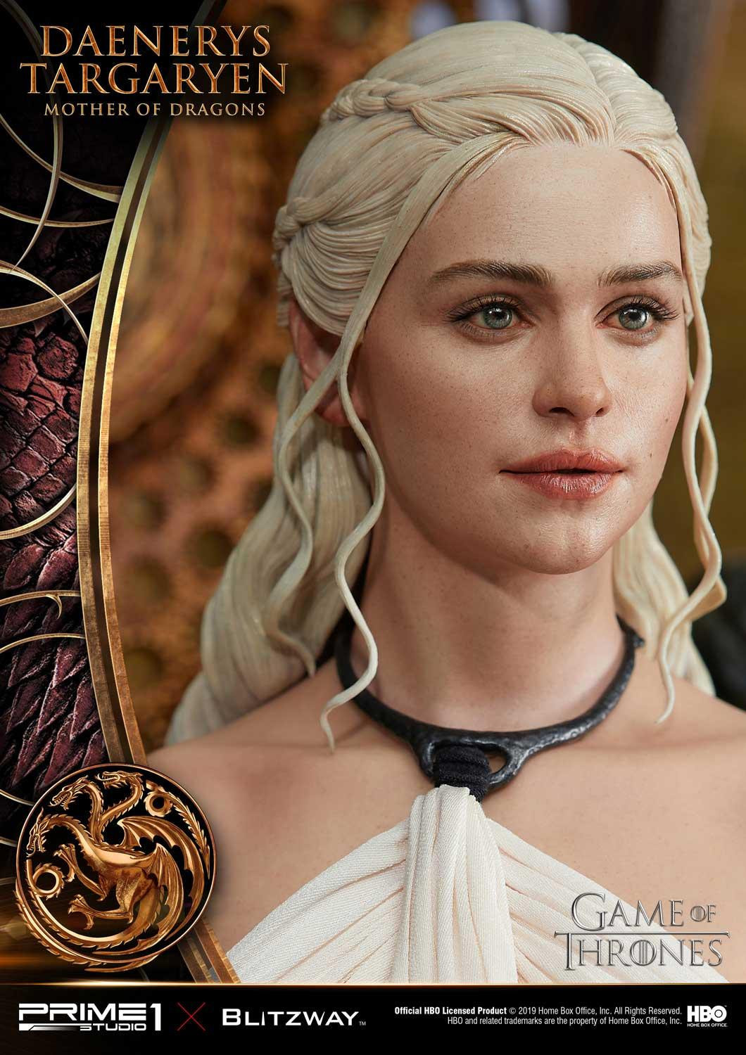 Game of Thrones - Daenerys Targaryen - Drogon - Rhaegal - Viserion - Ultimate Premium Masterline  (UPMGOT-01) - 1/4 (Blitzway, Hive, Prime 1 Studio) photo 55