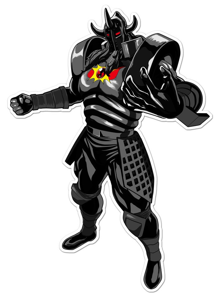 Kinnikuman - Akuma Shogun - CCP Muscular Collection - COOL BLACK BOX (CCP) photo 3