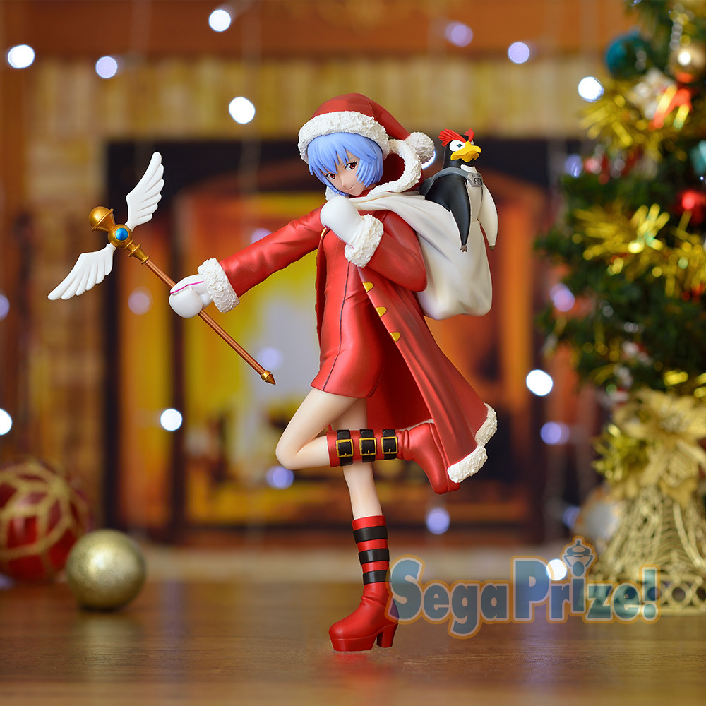 Shin Seiki Evangelion - Ayanami Rei - PenPen - PM Figure - Christmas, ver.1.5 (SEGA) photo 2