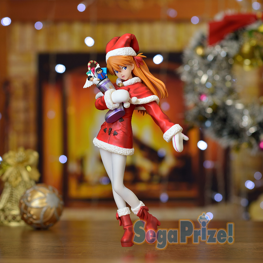 Shin Seiki Evangelion - Souryuu Asuka Langley - PM Figure - Christmas, Ver.1.5 (SEGA) photo 2
