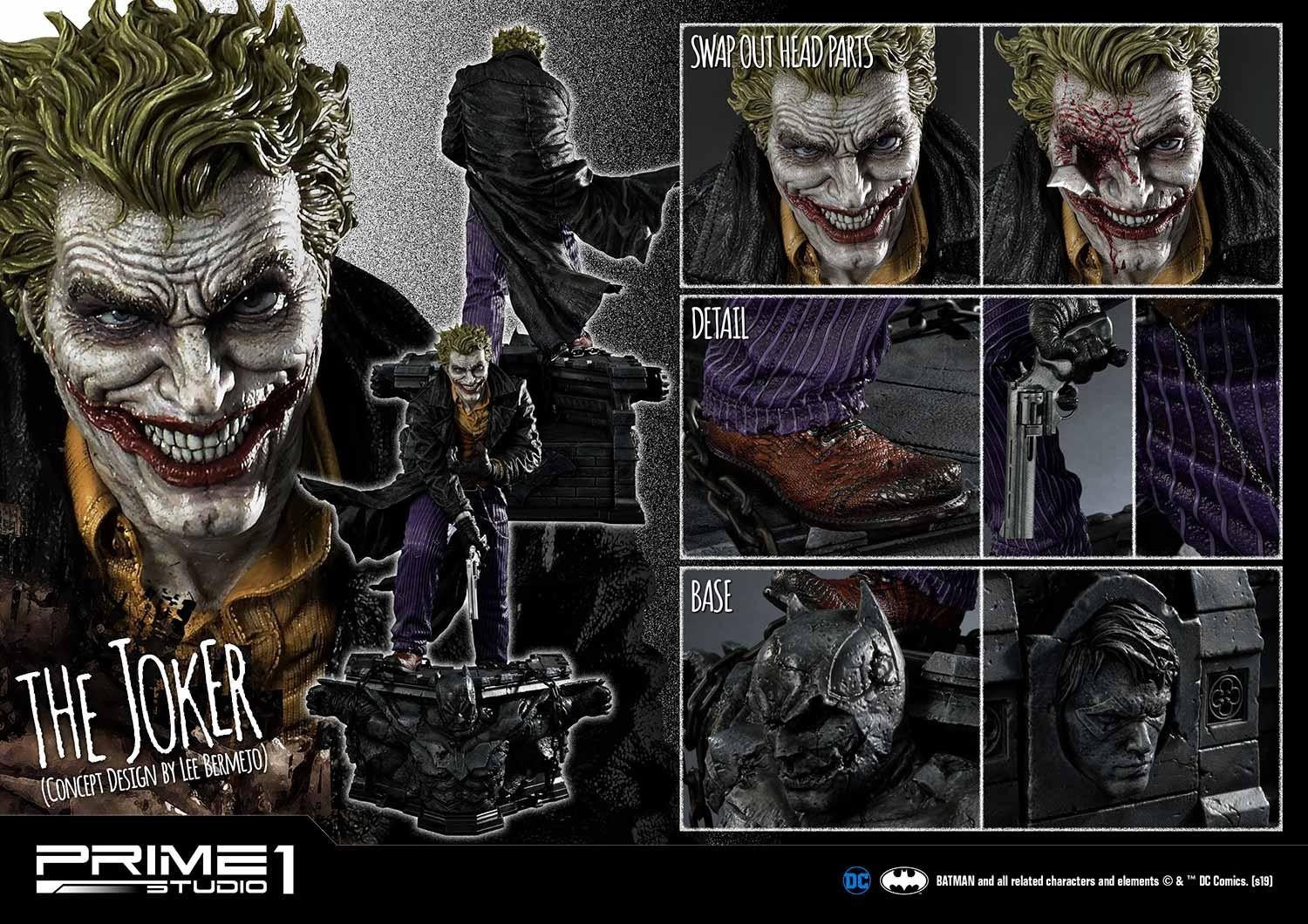 Batman: Noël - Joker - Museum Masterline Series (MMDC-35DX) - 1/3 - DX Version (Prime 1 Studio) photo 10