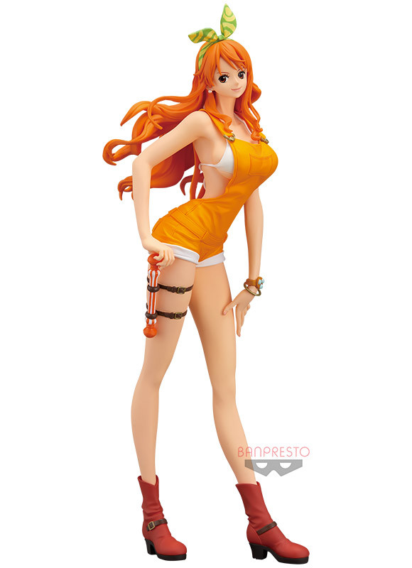 One Piece Stampede - Nami - Glitter & Glamours - Yellow (Bandai Spirits) photo 2