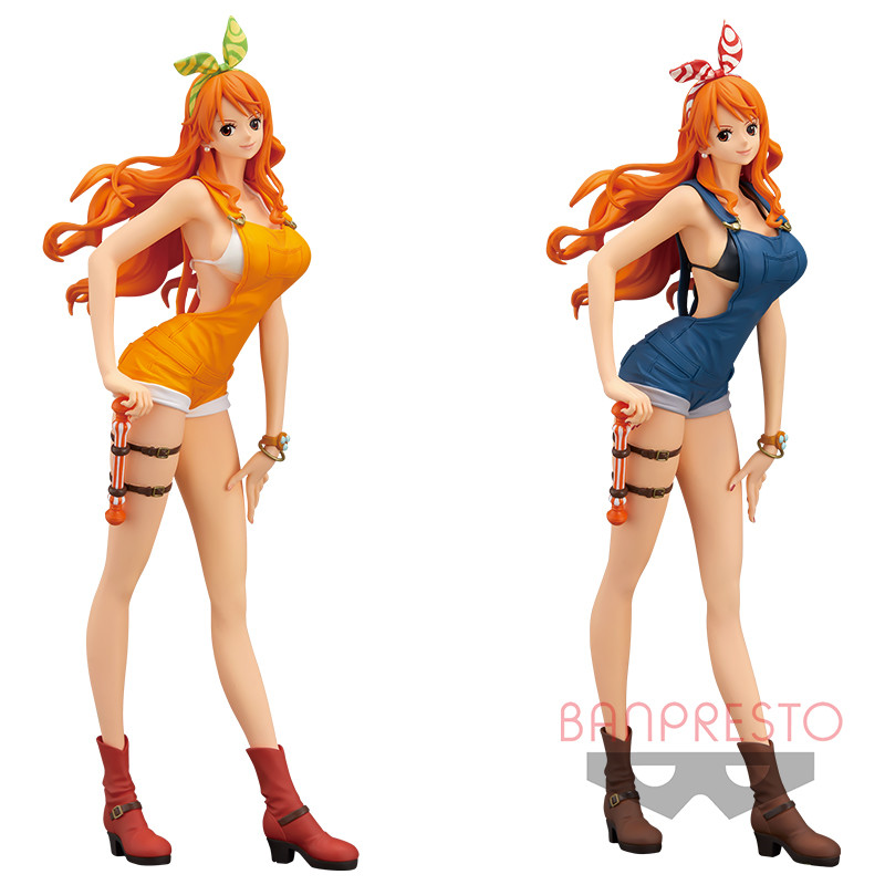 One Piece Stampede - Nami - Glitter & Glamours - Blue (Bandai Spirits)