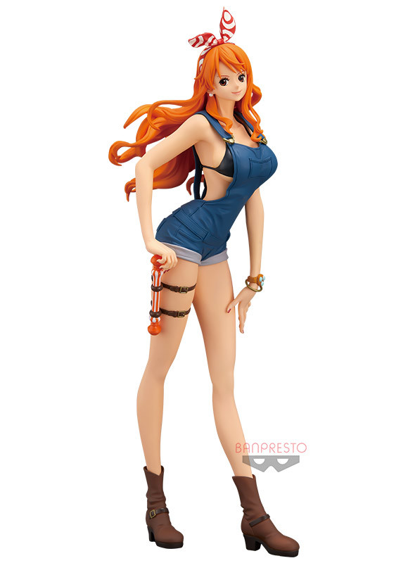 One Piece Stampede - Nami - Glitter & Glamours - Blue (Bandai Spirits) photo 2