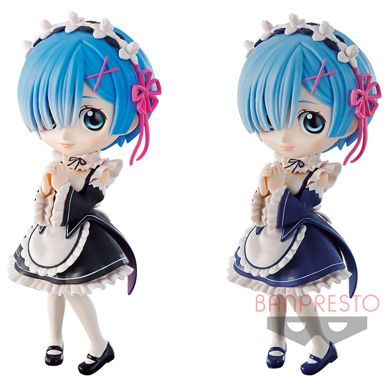Re:Zero kara Hajimeru Isekai Seikatsu - Rem - Q Posket - Blue (Bandai Spirits)