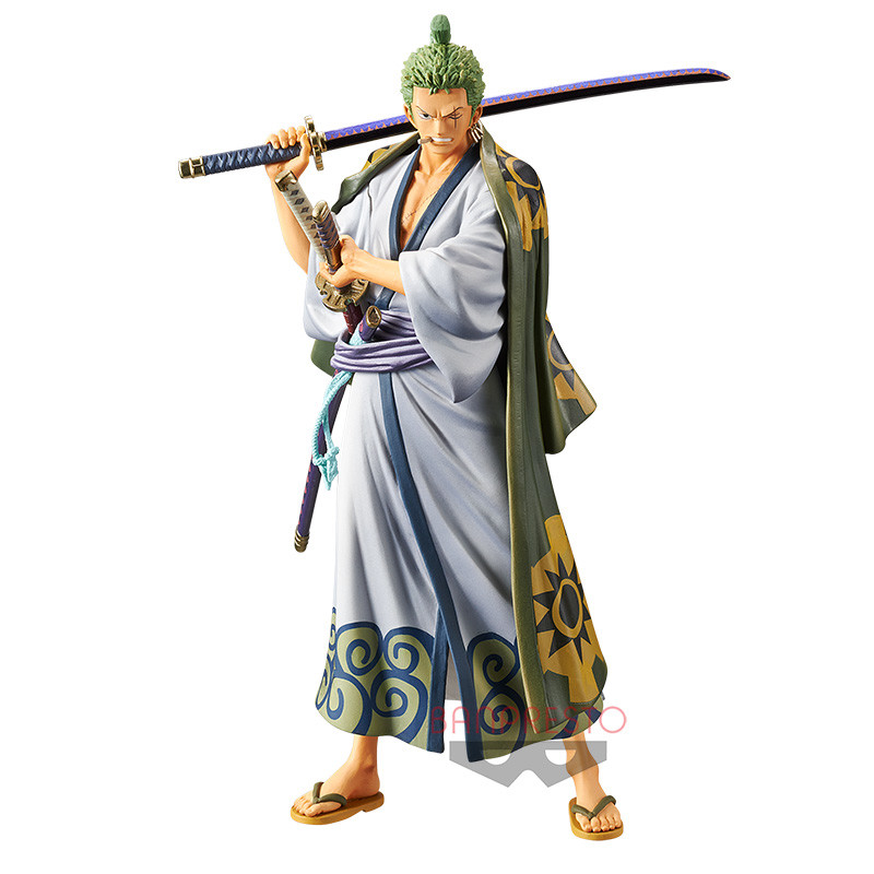 One Piece - Roronoa Zoro - DXF Figure - The Grandline Men - The Grandline Men Wano Kuni (Vol.2) (Bandai Spirits)