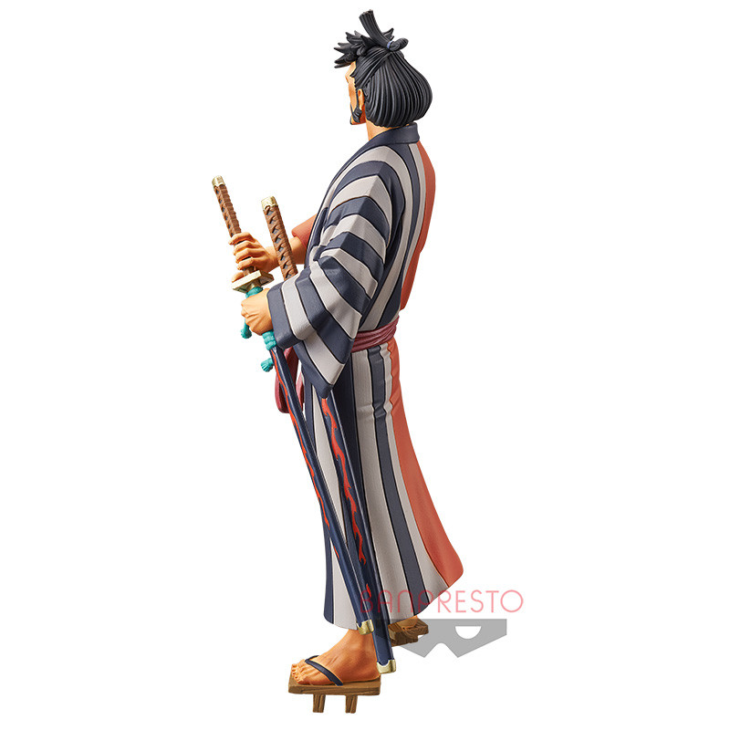 One Piece - Kin'emon - DXF Figure - The Grandline Men - The Grandline Men Wano Kuni  (Vol.4) (Bandai Spirits) photo 2