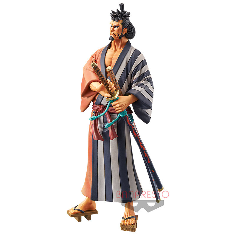 One Piece - Kin'emon - DXF Figure - The Grandline Men - The Grandline Men Wano Kuni  (Vol.4) (Bandai Spirits) photo 3
