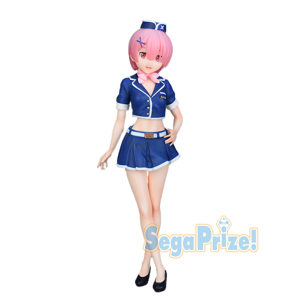 Re:Zero kara Hajimeru Isekai Seikatsu - Ram - SPM Figure - Lugnica AirLines e Youkoso! (SEGA)
